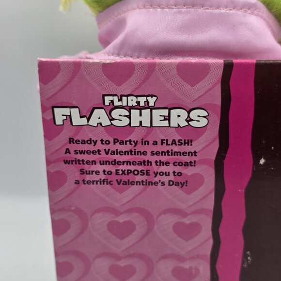 VTG Gemmy Heart Flirty Flasher Dancing/Singing Frog Plays It’s Raining Men 14" - Picture 7 of 10